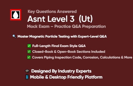 ASNT NDT Level III Certification - Ultrasonic Testing (UT)